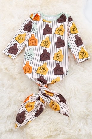 Tagged Baby Gown