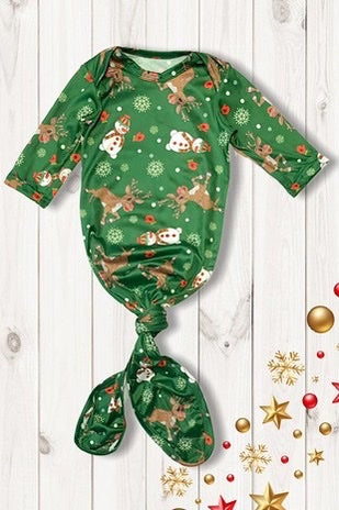 Christmas Baby Gown