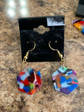 Load image into Gallery viewer, Multicolor shape earrings

