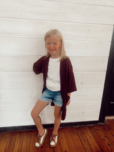 Load image into Gallery viewer, Burgundy Cardigan

