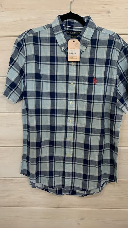 U.S. Polo Blue Plaid