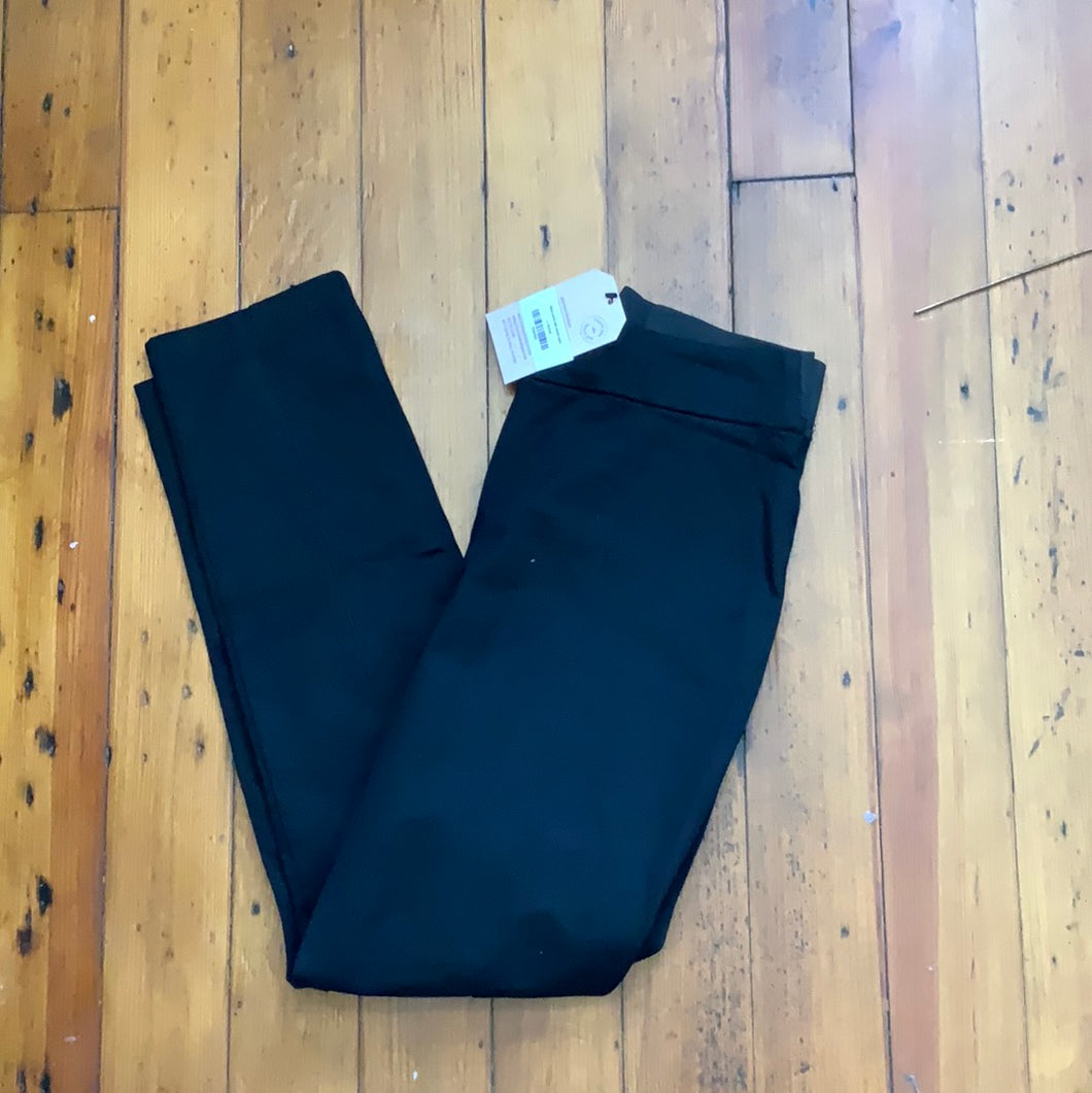 Black pants with elastic band