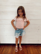 Load image into Gallery viewer, Pink Tank top with ruffles
