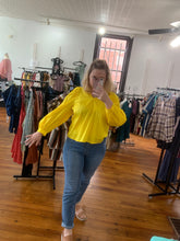 Load image into Gallery viewer, Yellow Dress Shirt with Tie

